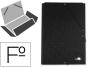 Pasta de elasticos liderpapel, paper coat, folio, preto - Preview