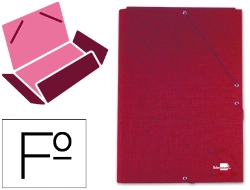 Capa do artigo Pasta de elasticos liderpapel, paper coat, folio, vermelho