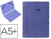 Capa do artigo Pasta de elasticos liderpapel quarto, simples azul