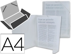 Capa do artigo Pasta de elasticos polipropileno liderpapel din a4 transparente