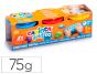 Pasta De Modelar Carioca Baby Dough Frasco 75 g Set De 3 Cores Sortidas - Preview