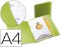 Pasta liderpapel 2 aneis redondas mini 15 mm polipropileno din a4 verde - Preview