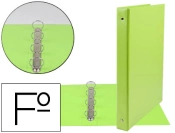 Capa do artigo Pasta liderpapel 4 aneis 25 mm redondos plastico folio cor verde pistacho