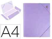 Capa do artigo Pasta liderpapel com elasticos abas polipropileno din a4 lavanda opaco