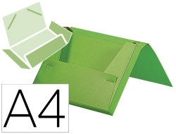 Capa do artigo Pasta liderpapel portadocumentos com elasticos polipropileno din a4 verde maça opaco lombada 25 mm