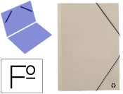 Capa do artigo Pasta mariola com elasticos folio simples cartao ecologico cor cinza