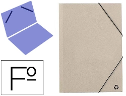 Capa do artigo Pasta mariola com elasticos folio simples cartao ecologico cor cinza