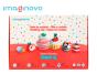 Pasta para modelar imaginovo de secado al aire set de 12 colores shape it dessert dream herramientas e instrucciones - Preview