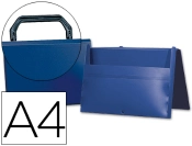 Capa do artigo Pasta Porta Documentos Liderpapel Polipropileno Din A4 Azul Com Asa