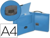 Capa do artigo Pasta porta documentos liderpapel polipropileno din a4 azul transparente com asa