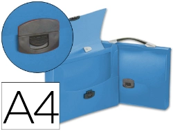 Capa do artigo Pasta porta documentos liderpapel polipropileno din a4 azul transparente com asa