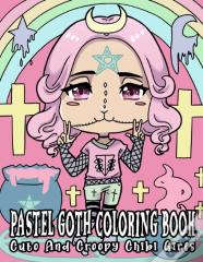 Pastel Goth Coloring Book