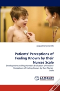Capa do artigo Patients' Perceptions Of Feeling Known By Their Nurses Scale