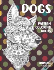 Pattern Coloring Books - Animals - Easy Level - Dogs