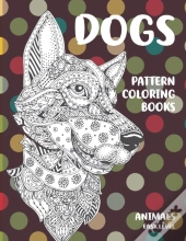 Pattern Coloring Books - Animals - Easy Level - Dogs