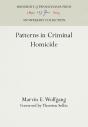 Patterns In Criminal Homicide - Preview