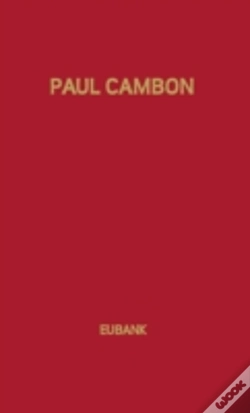 Capa do artigo Paul Cambon