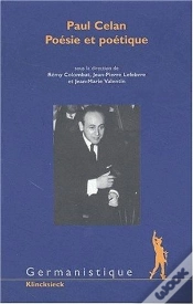 Capa do artigo Paul Celan : Poésie Et Poétique