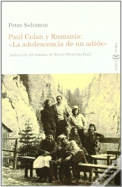 Capa do artigo Paul Celan Y Rumanía: Ôla Adolescencia De Un Adiósö