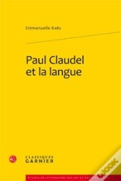 Capa do artigo Paul Claudel Et La Langue