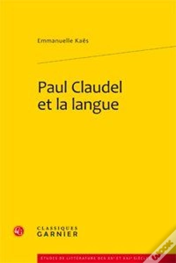 Capa do artigo Paul Claudel Et La Langue