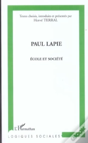 Capa do artigo Paul Lapie ; Ecole Et Societe