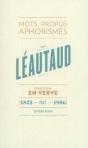 Paul Léautaud ; Mots, Propos, Aphorismes - Preview