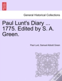 Capa do artigo Paul Lunt'S Diary ... 1775. Edited By S.