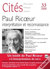 Capa do artigo Paul Ricoeur