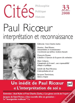 Capa do artigo Paul Ricoeur