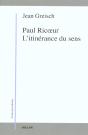 Paul Ricoeur, L'Itinérance Du Sens - Preview