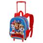 Paw Patrol Ready Mochila 3D com Rodas Pequena, Multicolorido - Preview