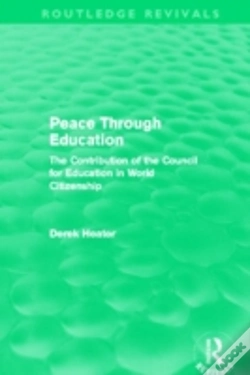 Capa do artigo Peace Through Education (Routledge Revivals)