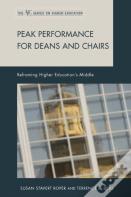Peak Performance For Deans And Chairs