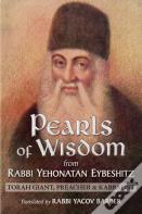 Pearls Of Wisdom From Rabbi Yehonatan Eybeshitz