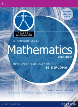 Capa do artigo Pearson Baccalaureate Standard Level Mathematics Print And Online Edition For The Ib Diploma