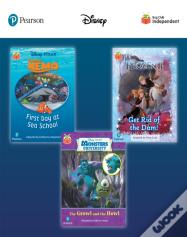 Pearson Bug Club Disney Reception Pack A, Including Decodable Phonics Readers For Phases 1 To 3; Finding Nemo: First Day At Sea School, Frozen 2: Get 