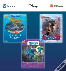 Capa do artigo Pearson Bug Club Disney Reception Pack A, Including Decodable Phonics Readers For Phases 1 To 3; Finding Nemo: First Day At Sea School, Frozen 2: Get 