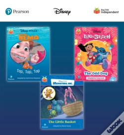 Capa do artigo Pearson Bug Club Disney Reception Pack D, Including Decodable Phonics Readers For Phases 2 To 4: Finding Nemo: Tap, Tap, Tap!, Lilo And Stitch: The Od