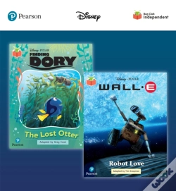 Capa do artigo Pearson Bug Club Disney Year 2 Pack A, Including Orange And Turquoise Book Band Readers; Finding Dory: The Lost Otter, Wall-E: Robot Love