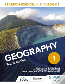 Capa do artigo Pearson Edexcel A Level Geography Book 1 Fourth Edition