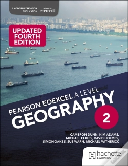 Capa do artigo Pearson Edexcel A-Level Geography Book 2, Updated Fourth Edition