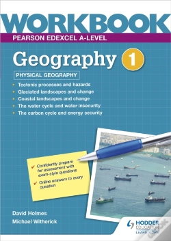 Capa do artigo Pearson Edexcel A-Level Geography Workbook 1: Physical Geography