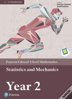 Capa do artigo Pearson Edexcel A Level Mathematics Statistics & Mechanics Year 2 Textbook + E-Book