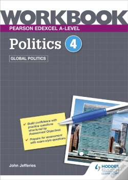 Capa do artigo Pearson Edexcel A-Level Politics Workbook 4: Global Politics