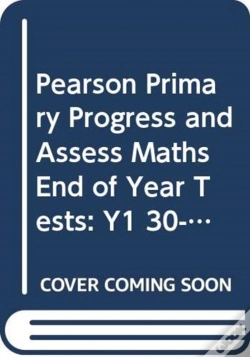 Capa do artigo Pearson Primary Progress And Assess Maths End Of Year Tests: Y1 30-Pack