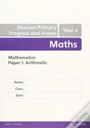 Capa do artigo Pearson Primary Progress And Assess Maths End Of Year Tests: Y4 8-Pack