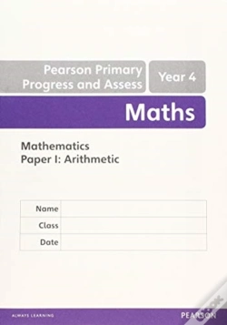 Capa do artigo Pearson Primary Progress And Assess Maths End Of Year Tests: Y4 8-Pack