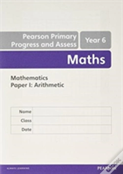 Capa do artigo Pearson Primary Progress And Assess Maths End Of Year Tests: Y6 8-Pack