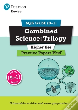 Capa do artigo Pearson Revise Aqa Gcse Combined Science (Higher) Practice Papers Plus - For 2026, 2027 Exams